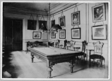 Cybul&oacute;w, pałac Rohozińskich, pok&oacute;j bilardowy