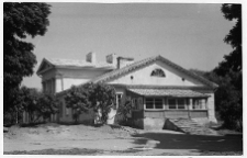 Czabiszki, dw&oacute;r, elewacja boczna