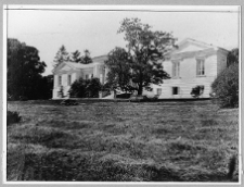 Czarna, pałac Rudnickich, widok od ogrodu