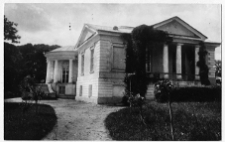 Czarna, pałac Rudnickich, widok od ogrodu