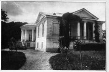 Czarna, pałac Rudnickich, widok od ogrodu