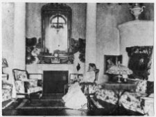 Czarna, pałac Rudnickich, fragment salonu Okrągłego