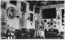 Czarna, pałac Rudnickich, wnętrze salonu Niebieskiego