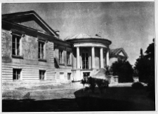 Czarna, pałac Rudnickich, widok od ogrodu