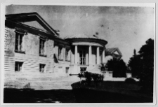 Czarna, pałac Rudnickich, widok od ogrodu