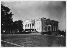 Czarnomin, pałac od podjazdu