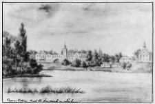 Czarny Ostr&oacute;w, widok og&oacute;lny założenia wg Napoleona Ordy