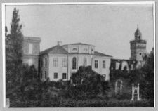 Czarny Ostr&oacute;w, pałac, elewacja ogrodowa