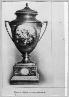 Czerepaszyńce, pałac, waza porcelanowa