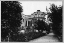 Czerniatyn, pawilon z basztą