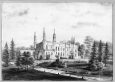 Czerniatyn, pałac od frontu wg Napoleona Ordy