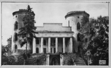 Czerwonogr&oacute;d, zamek, elewacja wschodnia