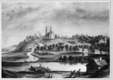 Czerwony Dw&oacute;r, widok og&oacute;lny miejscowości wg Napoleona Ordy