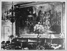 Czerwony Dw&oacute;r, zamek, sala z obrazem Jana Matejki "Batory pod Pskowem"