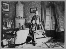 Cześniki, dw&oacute;r, fragment salonu