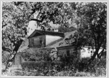 Czombr&oacute;w, dw&oacute;r Karpowicz&oacute;w, widok od ogrodu