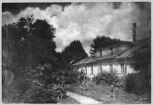 Czombr&oacute;w, dw&oacute;r Karpowicz&oacute;w, widok od ogrodu