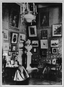 Dasz&oacute;w, pałac, fragment jednego z salonik&oacute;w