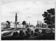 Dereczyn, pałac, widok og&oacute;lny wg Napoloeona Ordy