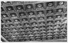 Dobośnia, pałac Bułhak&oacute;w, fragment stropu w kaplicy