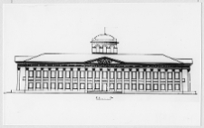 Dobośnia, pałac Bułhak&oacute;w, fasada wg W. A. Czanturii