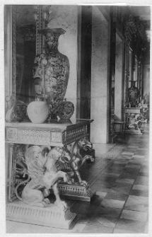 Dobośnia, pałac Bułhak&oacute;w, fragment sali jadalnej