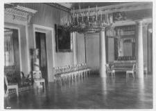 Dobośnia, pałac Bułhak&oacute;w, fragment sali balowej