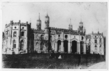 Dowspuda, pałac Pac&oacute;w, fasada