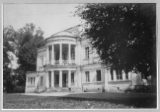 Dołhobycz&oacute;w, pałac Rastawieckich od ogrodu