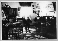 Dołmatowszczyzna, stary dw&oacute;r Wierzbowskich, salon