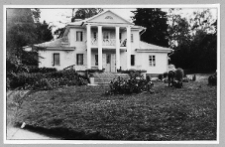 Dołmatowszczyzna, nowy dw&oacute;r Wierzbowskich od podjazdu