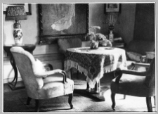 Dubiecko, pałac Krasickich, fragment saloniku