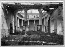 Dubno, skrzydło mieszkalne, tzw. pałac Lubomirskich, ruiny sali balowej