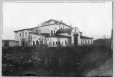 Dubno, zesp&oacute;ł bramy wjazdowej z tzw. starym zamkiem lub zamkiem Ostrogskich