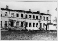 Dubno, skrzydło mieszkalne, tzw. pałac Lubomirskich, widok od strony dziedzińca