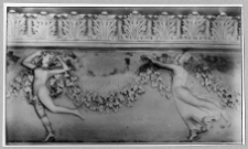 Dubno, skrzydło mieszkalne, tzw. pałac Lubomirskich, fryz z sali jadalnej