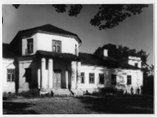 Duboja, dw&oacute;r, elewacja ogrodowa