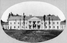 Dukora, pałac od frontu