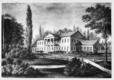 Dukora, pałac od frontu wg Napoleona Ordy, 1876 r.