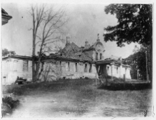 Duniłowicze, ruiny dworu po spaleniu w 1917 r.