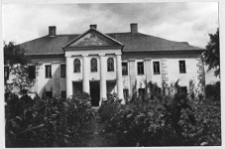 Dziedzinka, pałac, elewacja frontowa