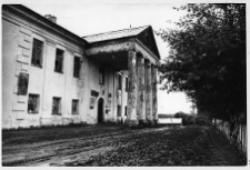 Dziedzinka, pałac, elewacja frontowa