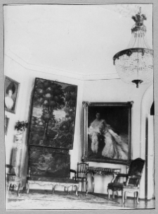 Dzwonicha, pałac Jaroszyńskich, fragment salonu