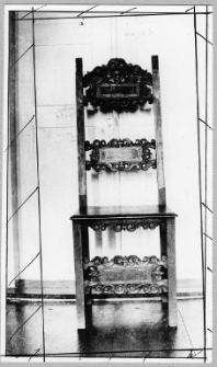 Dzwonicha, pałac Jaroszyńskich, krzesło