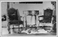 Dzwonicha, pałac Jaroszyńskich, salon, meble w stylu regencji