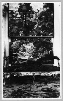 Dzwonicha, pałac Jaroszyńskich, salon, gobeliny francuskie z epoki Ludwika XV