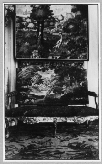 Dzwonicha, pałac Jaroszyńskich, salon, gobeliny francuskie z epoki Ludwika XV