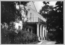 Glinna koło Lwowa, dw&oacute;r, portyk