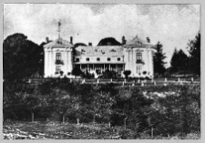 Glinna koło Zborowa, dw&oacute;r od frontu