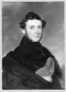 Grzymał&oacute;w, zamek, portret Antyma Nikorowicza, Leopold Fertbauer, ok. 1828